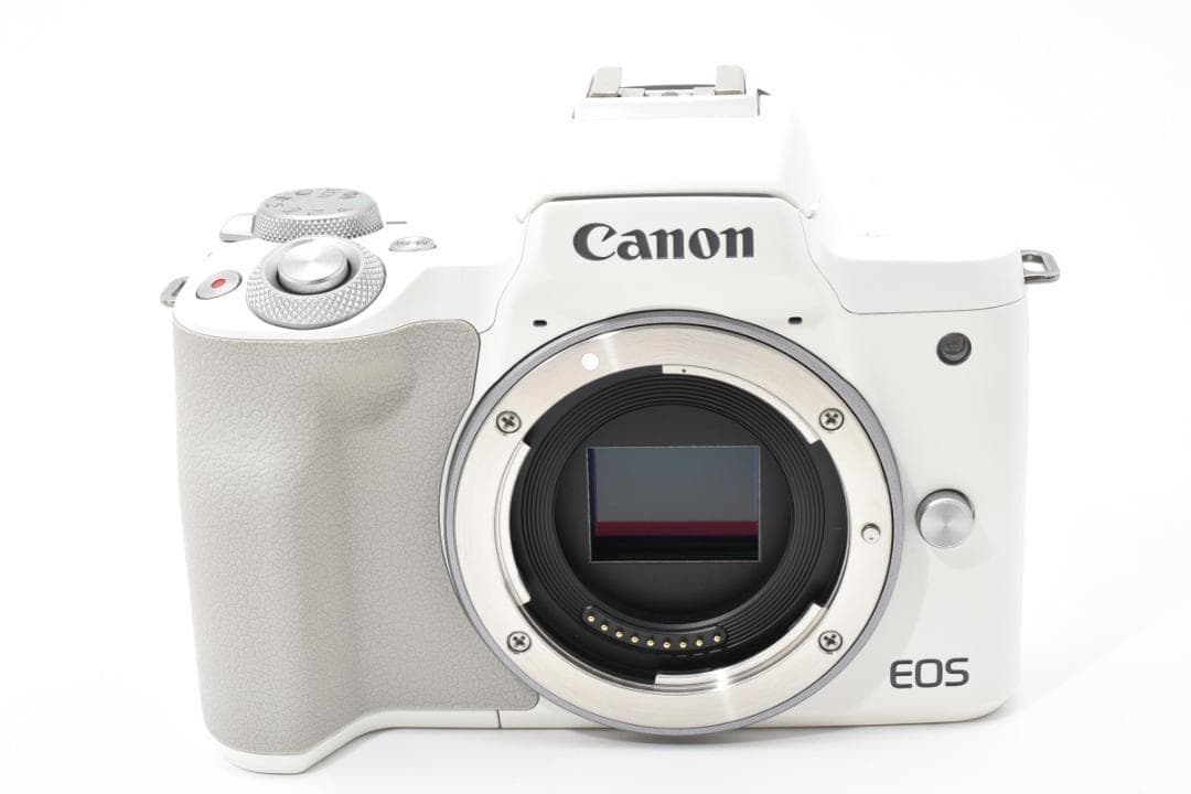 ✨人気機種✨Canon EOS Kiss M2 ホワイト ダブルレンズ
