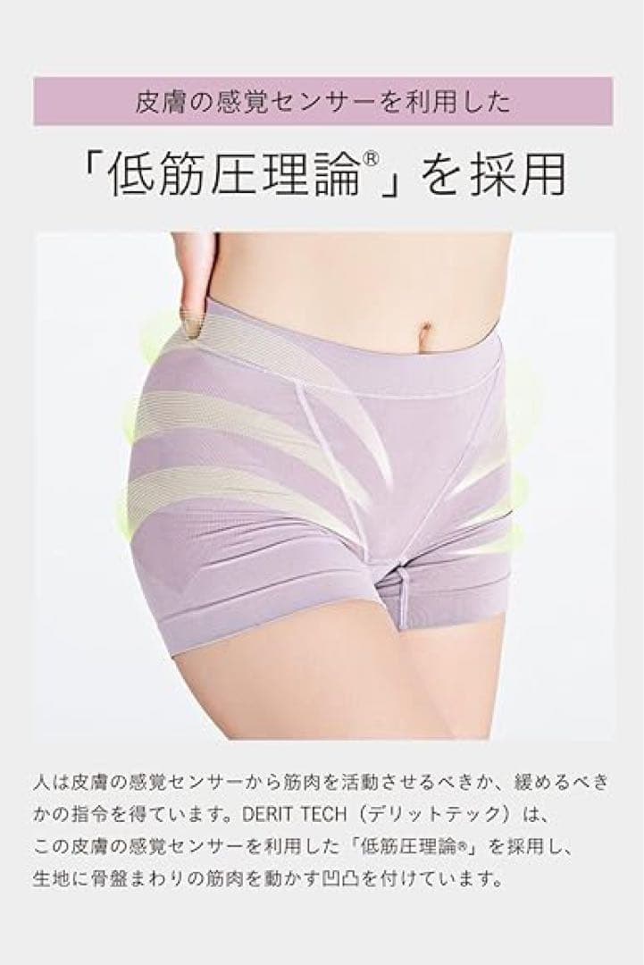 Dr.EAST 締め付けない骨盤ケア デリットテック 女性 機能性ショーツ