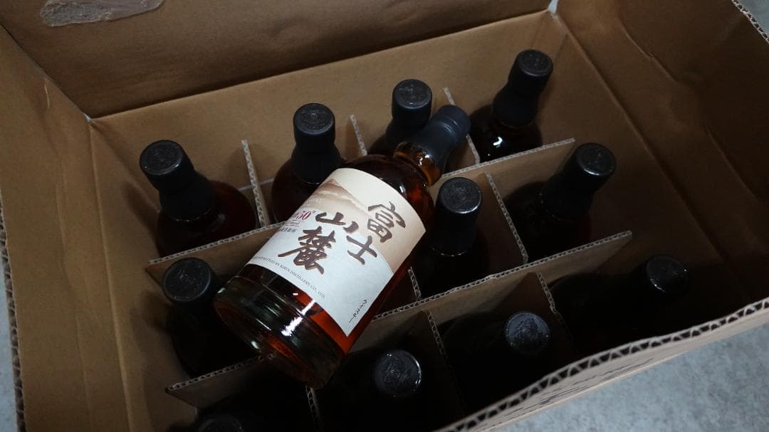 【終売品】キリン 富士山麓 樽熟原酒 50°700ml ウイスキー 元箱入12本