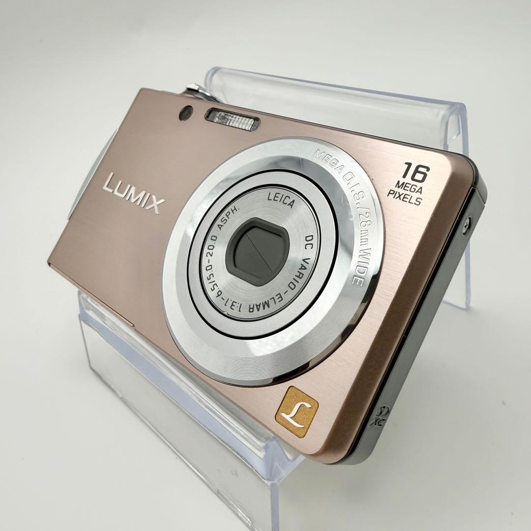【美品】LUMIX DMC-FH5 ピンク Panasonic コンデジ 付属品