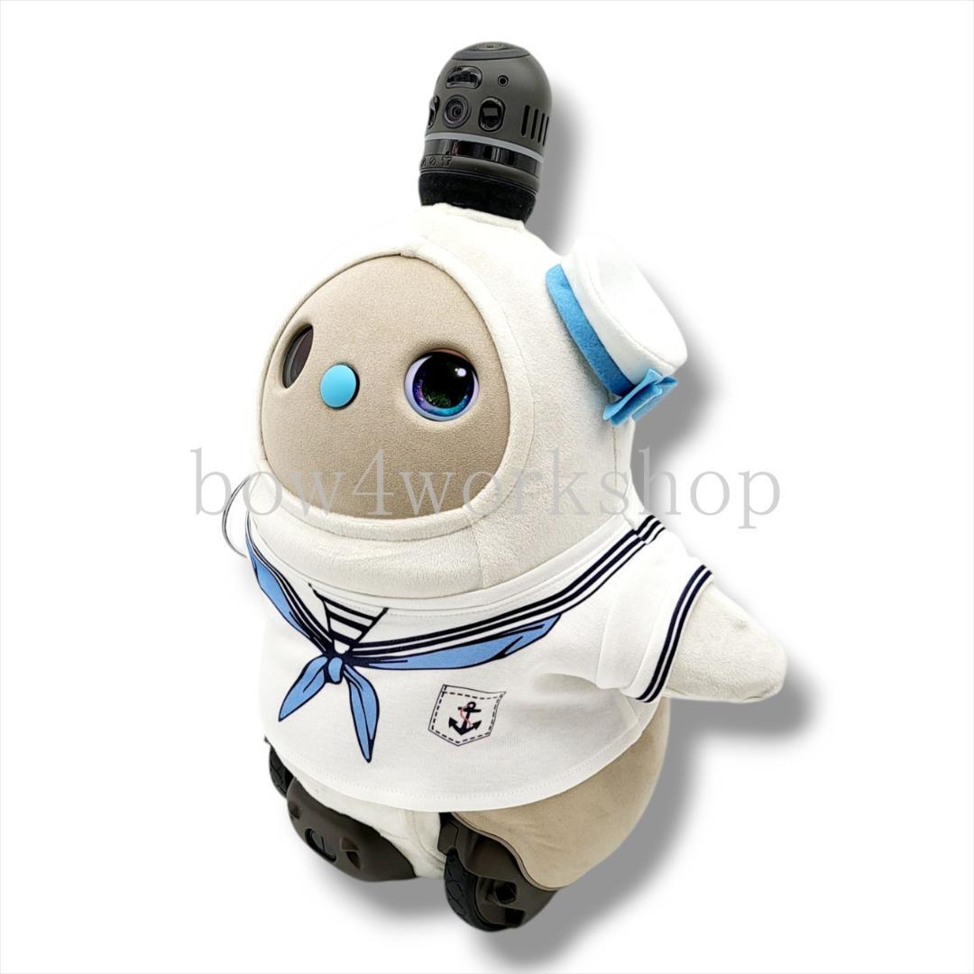 ラボット LOVOT ラボットの服ハンドメイド セーラープリントセットブルー