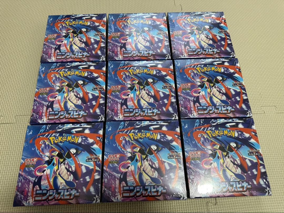ポケモンカード14ボックスシュリンク付き メガドリームex.ニンジャスピナー