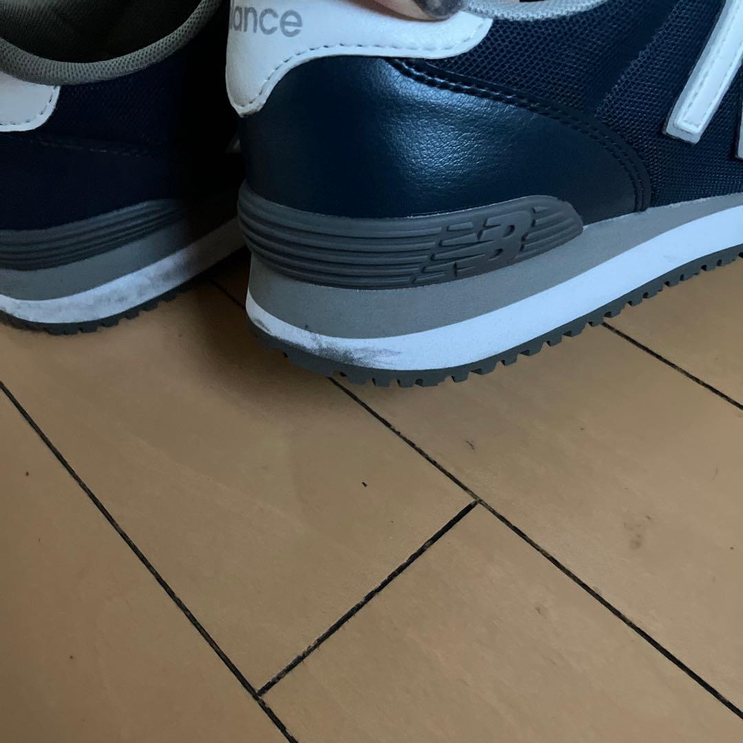 New Balance ネイビー スニーカー　24cm