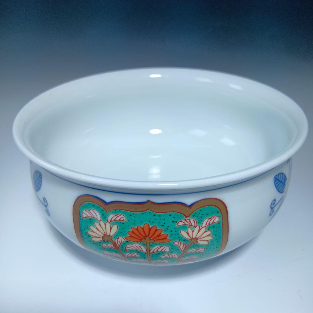 煎茶道具　有田焼　栄山作　金襴手煎茶器セット　共箱　美品