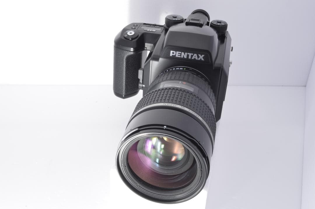 【極美品・完動品】PENTAX 645N レンズ2本、取説・その他 付属多数