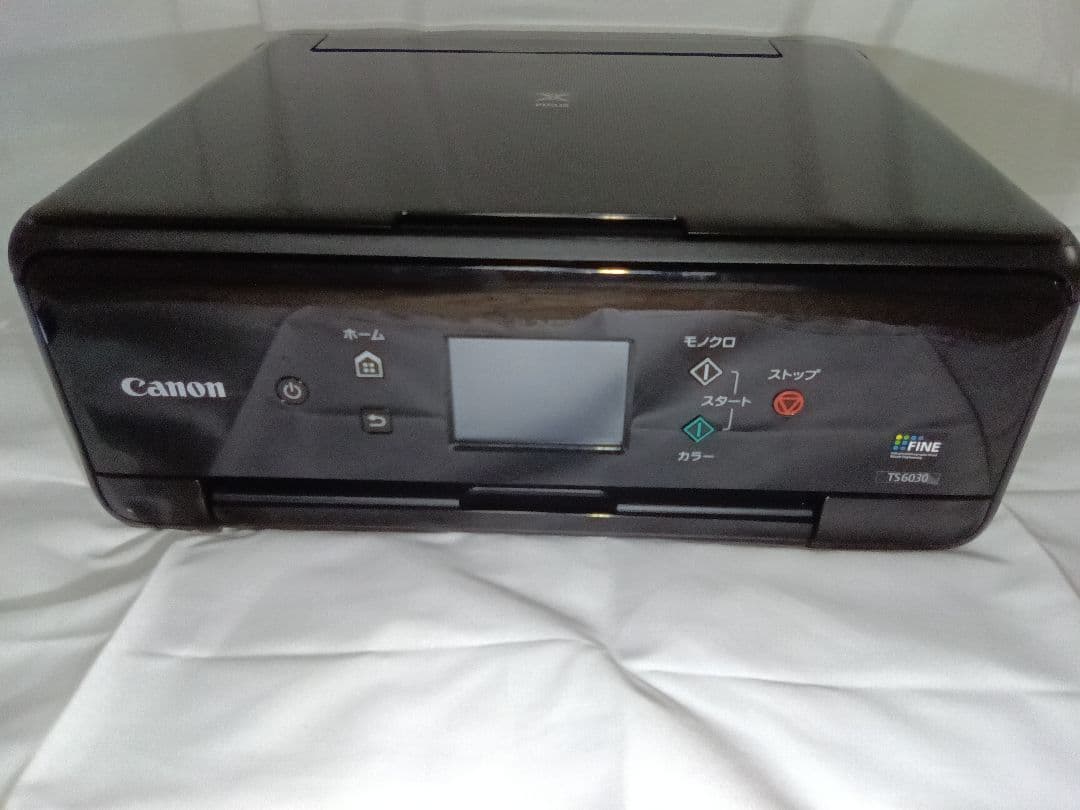 【中古】Canon PIXUS TS6030(付属品完備・互換インクセット)