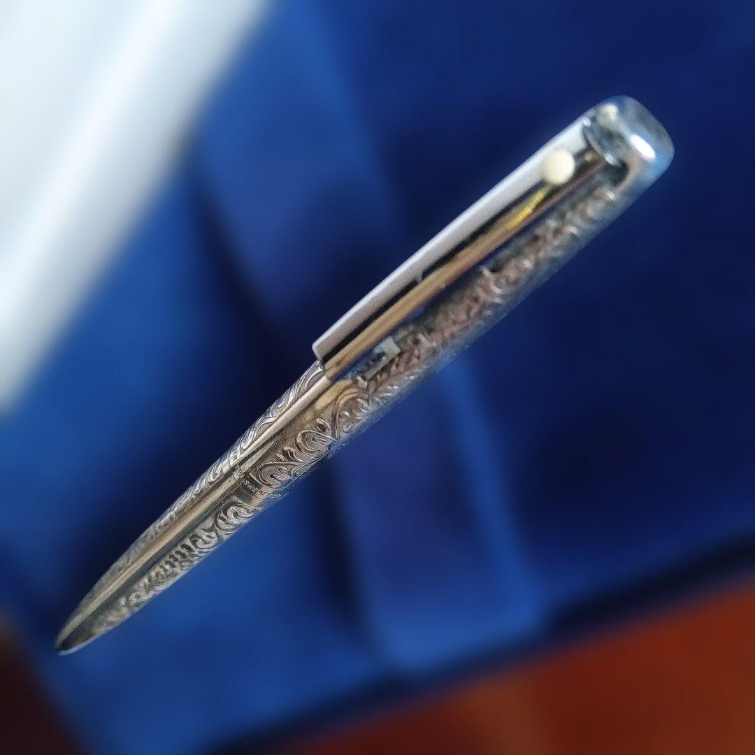 SHEAFFIR Imperial silver ボールペンUSA ケース付き