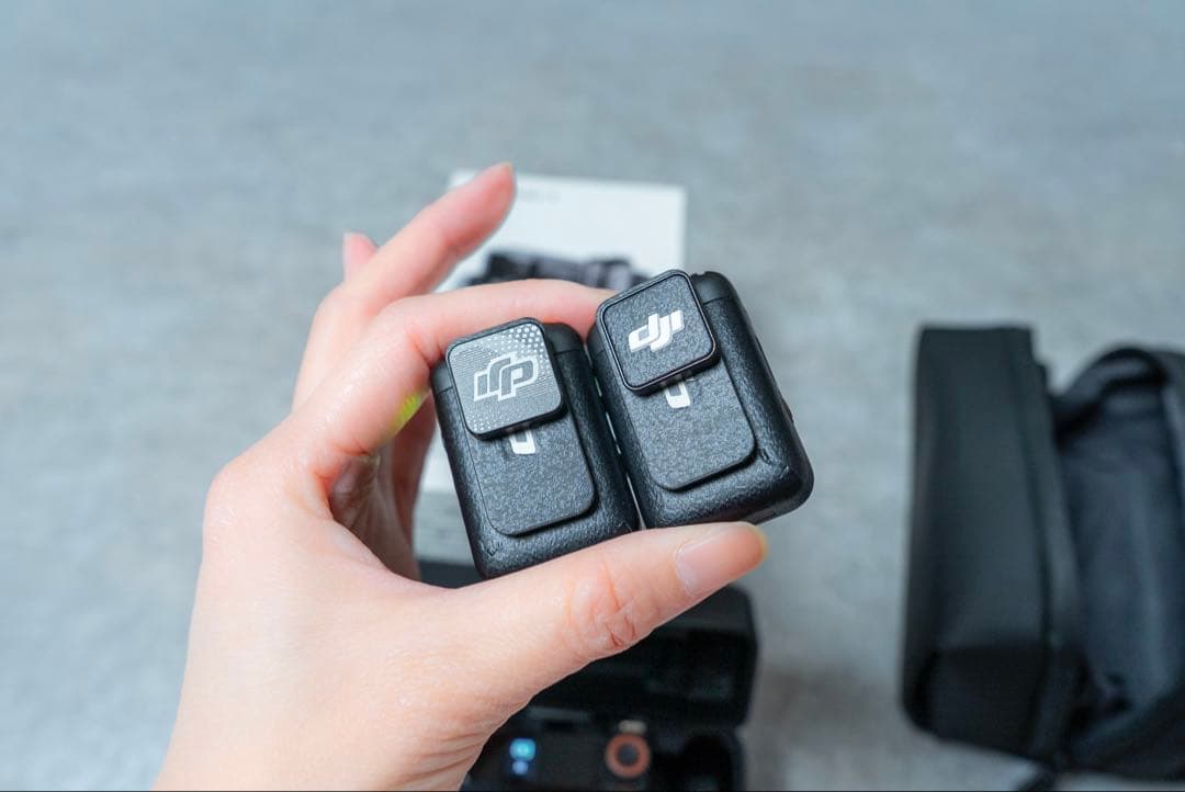 新品未使用●開封のみ！DJI Mic2●3M保護ステッカー装着済み！充電ケース付
