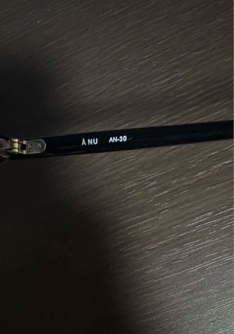 ANU AN-30 メガネ 黒縁