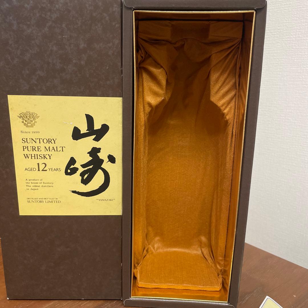 サントリーピュアモルトウイスキー　山崎12年　750ml 冊、箱付き　未開封