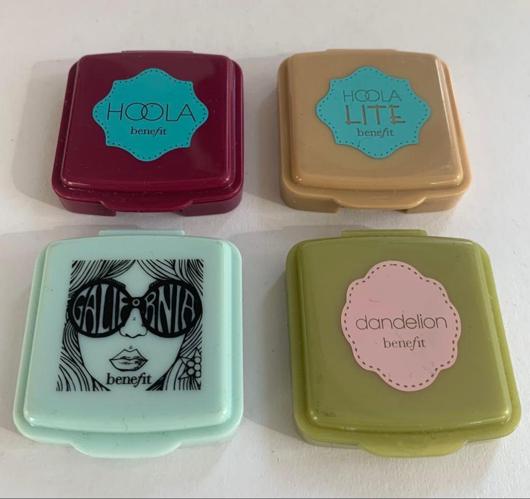 サンフランシスコ発コスメブランド Benefit ベネフィット チーク 4個