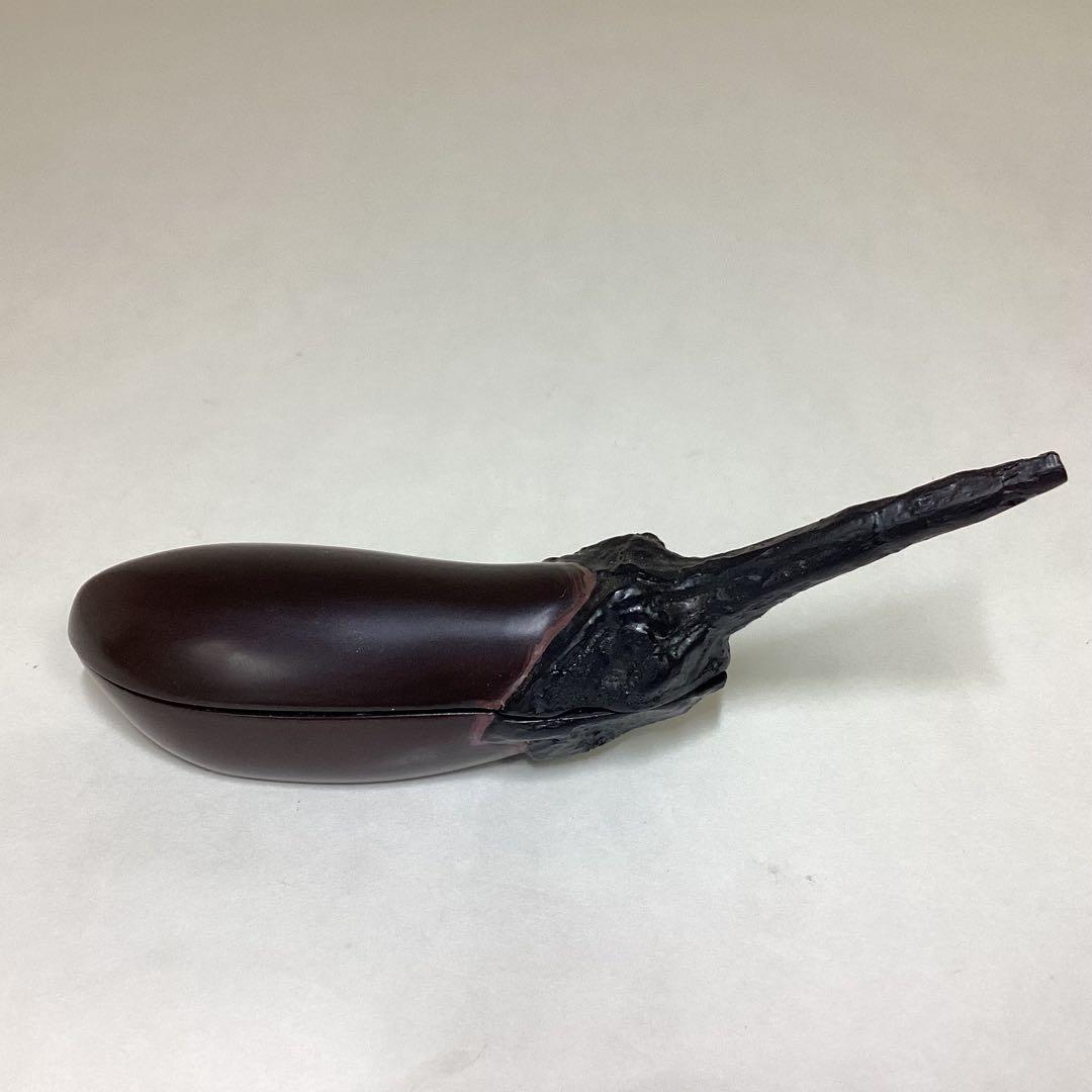香合 茄子 葵春 木箱入 茶道具 古物品