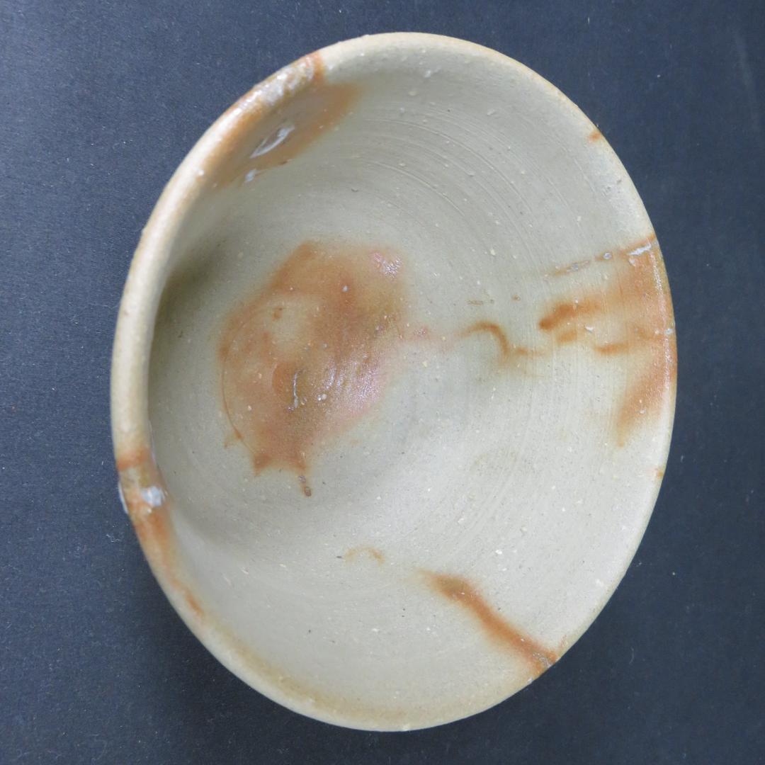 火﨔 茶碗 抹茶碗 常滑焼 山田健吉作 美品 木箱 共箱 茶道具 茶器