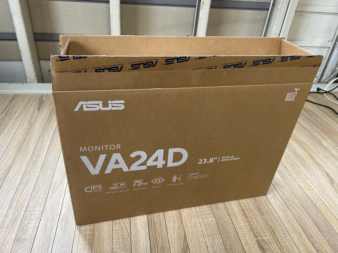 ♦︎①新品 ASUS 23.8インチ モニター VA24DCP