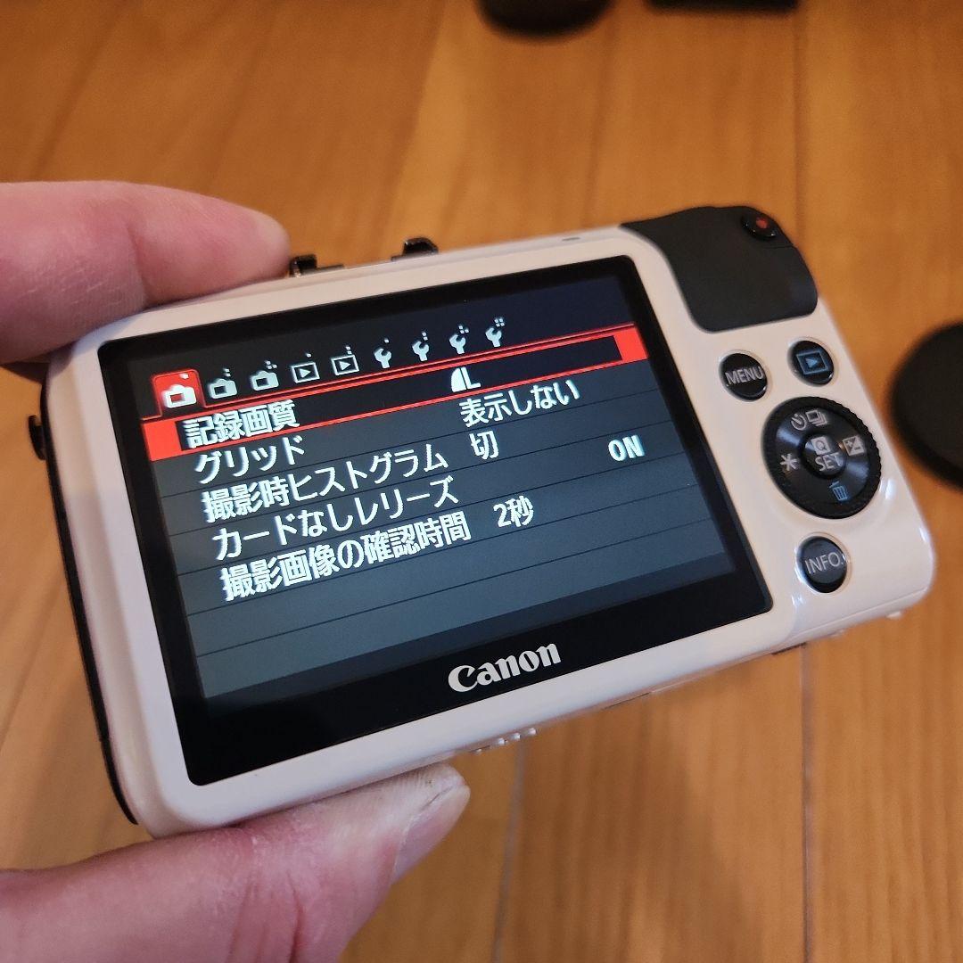 Canon EOS M デジタル一眼レフ レンズ2本セット　ホワイト