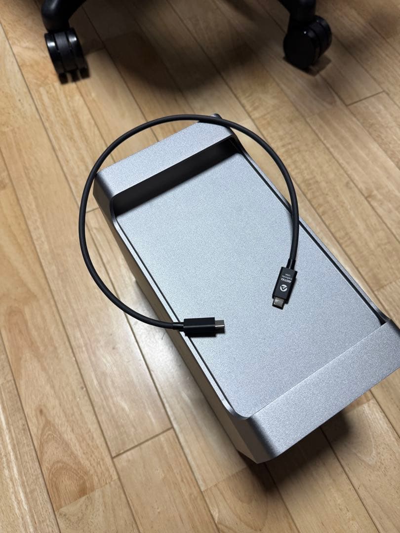 48TB 大容量 HDD RAIDケース AkiTiO Quad X TB3