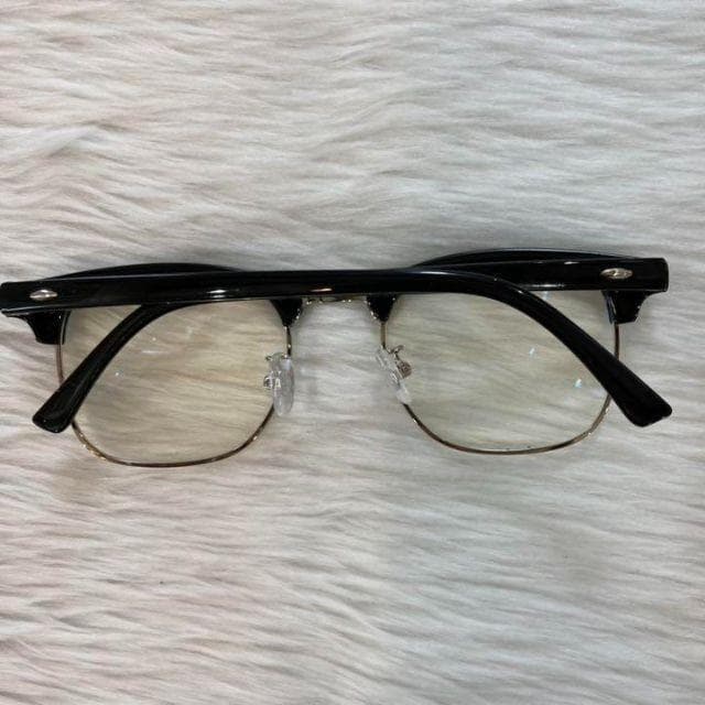 56コンビフレームメガネ眼鏡サングラス個性的レトロめがねスクエアヴィンテージミ○