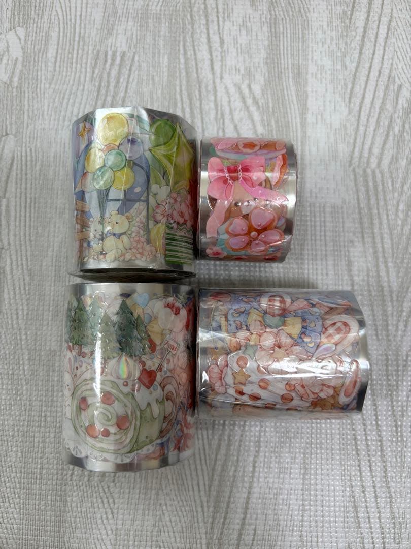 【SALE】動物マステ4巻セット