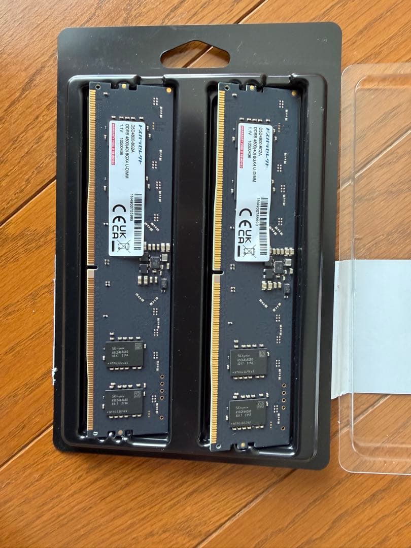 ドスパラセレクト　DDR5 8GB×2 メモリー D5D4800-BG2A