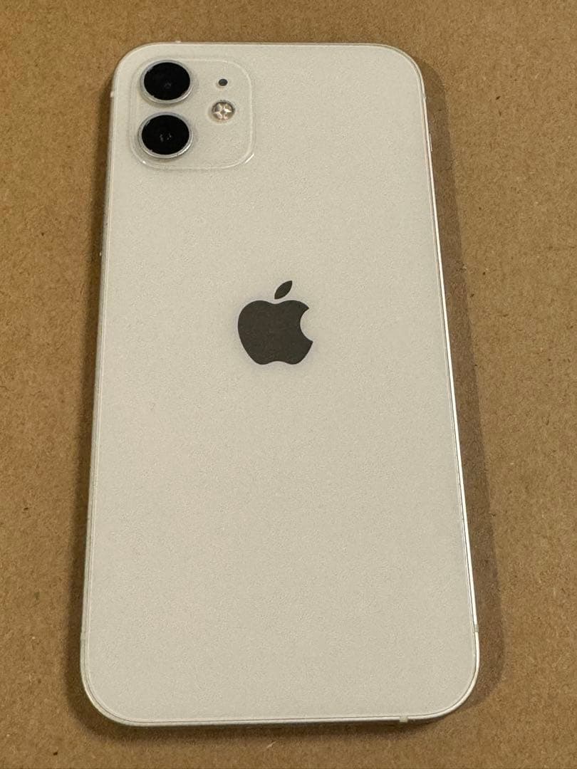 iPhone12 128GB ホワイト SIMフリー 箱あり