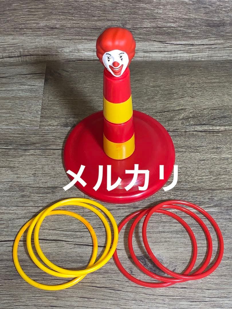 1993 アメリカ マクドナルド ロナルド フィギュア ヴィンテージ 輪投げ