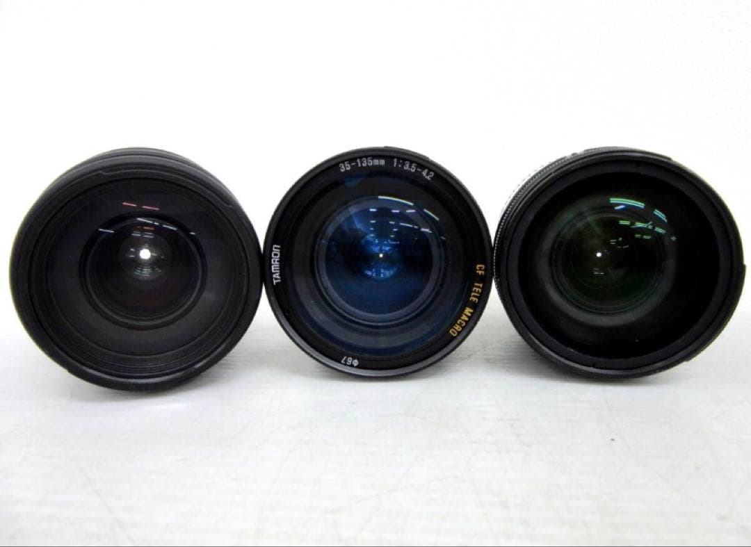 【MAMIYA/MINOLTA/Nikon/SIGMA】MF/AFレンズまとめ