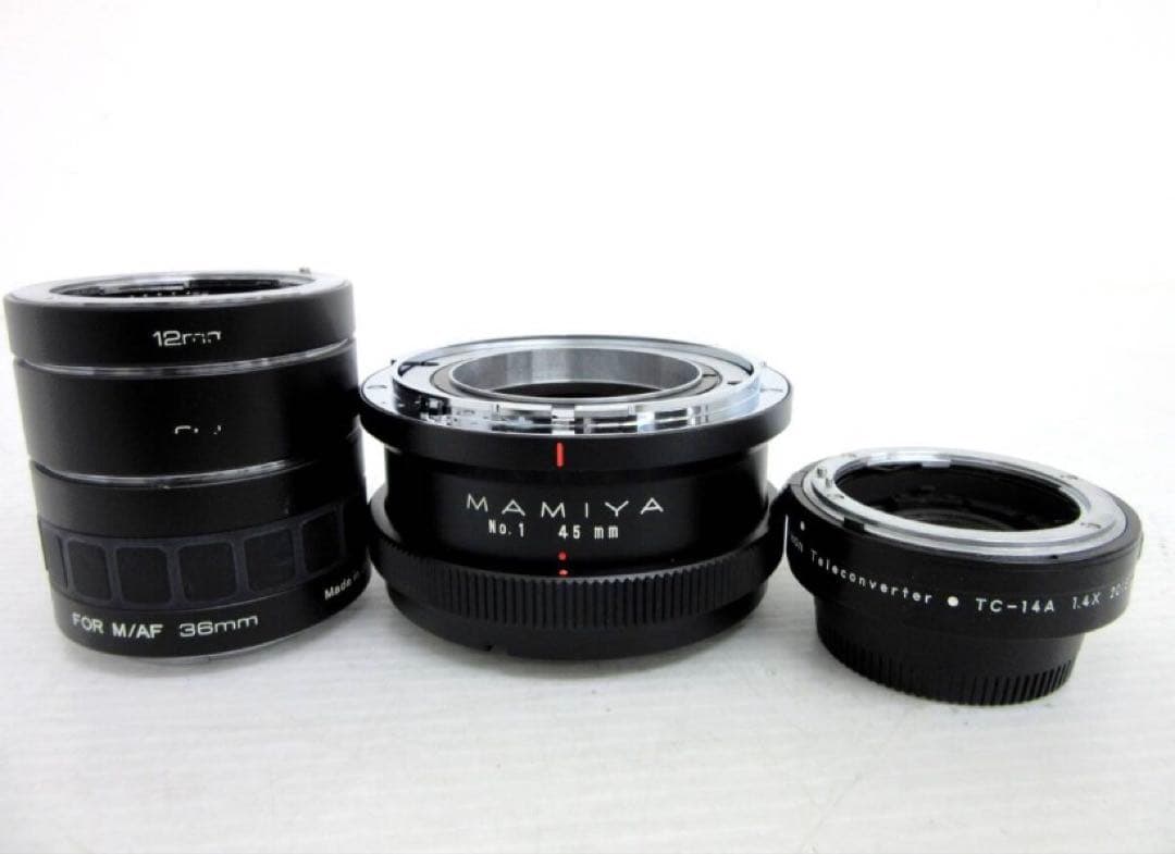 【MAMIYA/MINOLTA/Nikon/SIGMA】MF/AFレンズまとめ