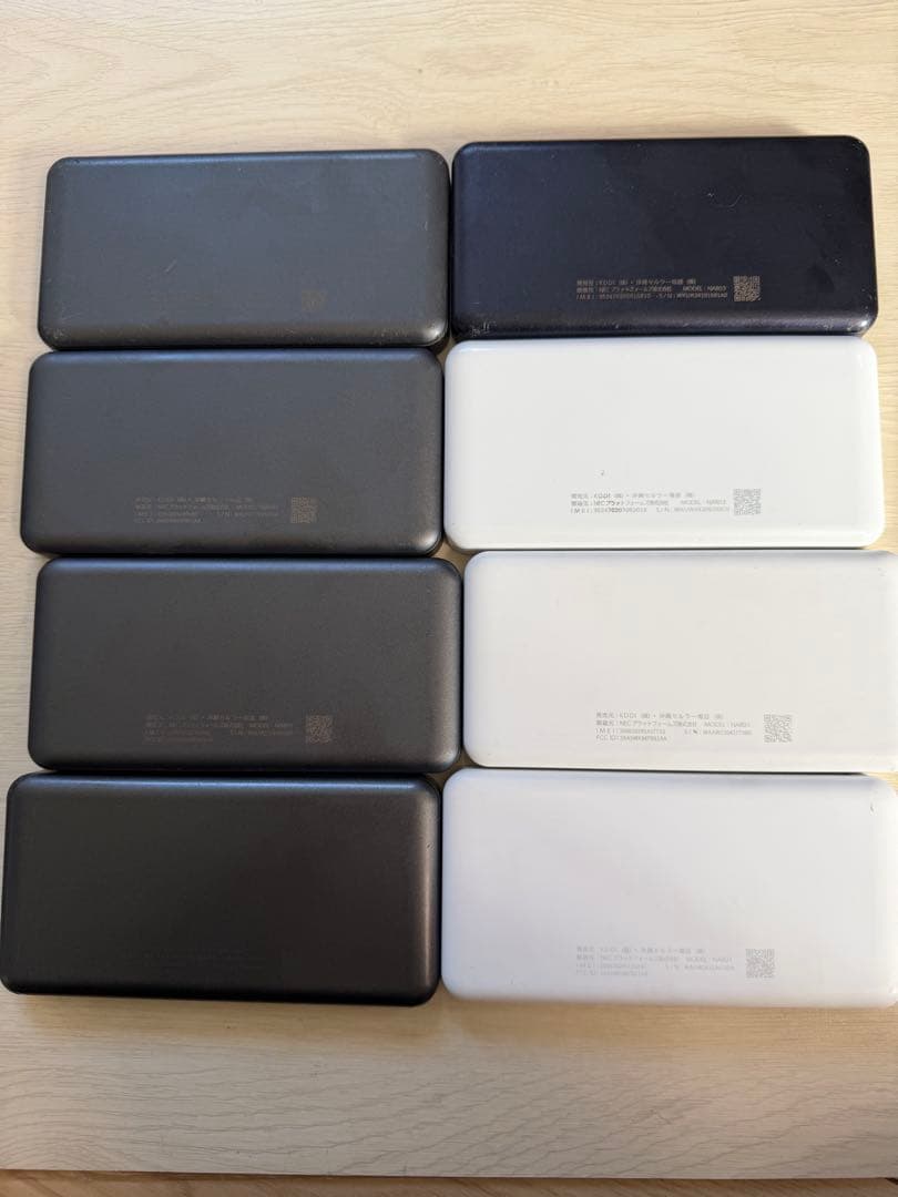 Speed Wi-Fi 5G X11 、6台、X12 、2台