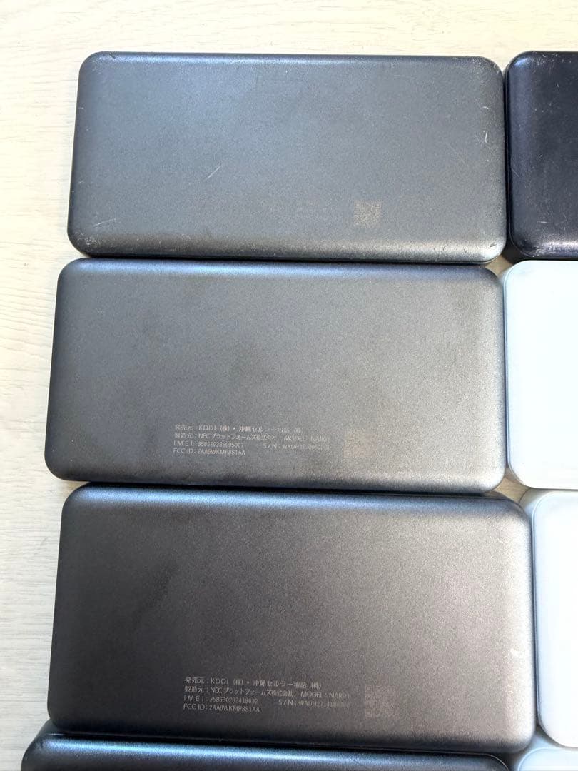 Speed Wi-Fi 5G X11 、6台、X12 、2台