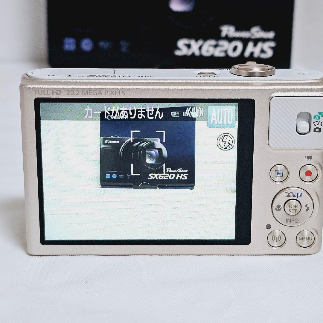 美品　キャノン　パワーショット SX620HS コンパクトデジタルカメラ