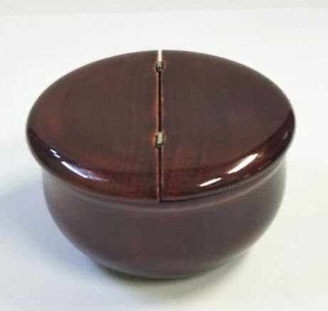 茶道具 老松茶器 薄器 茶入 溜塗 裏千家 表千家 覚々斎 一燈 割蓋 B