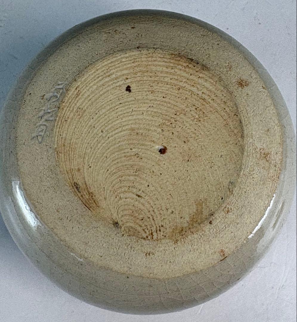 【中古品】茶道具　松月造　萩文琳茶入