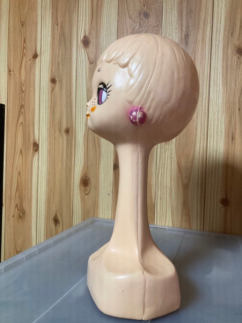 ツィッギー　ヘッドマネキン　ヴィンテージ　フランス　当時物
