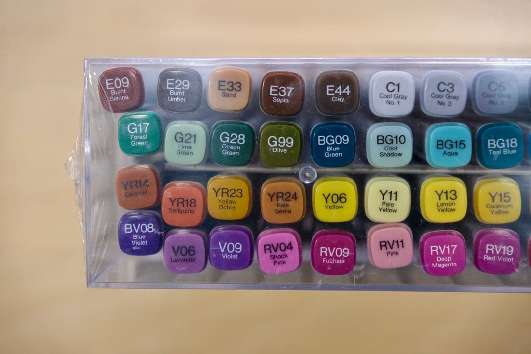 COPIC 72 A colors コピック
