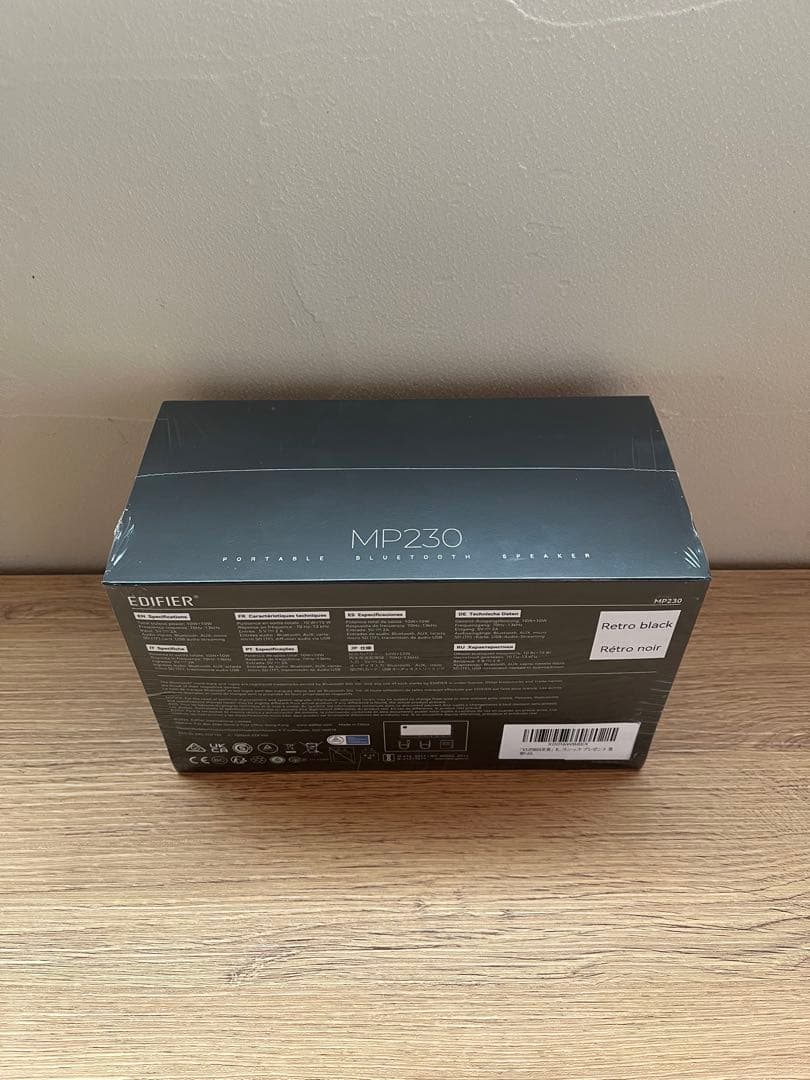 Edifier MP230 Retro Black ワイヤレススピーカー