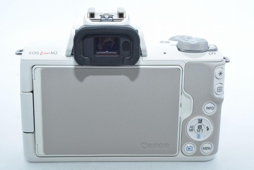 キヤノン Canon EOS Kiss M2 ダブルレンズキット ホワイト