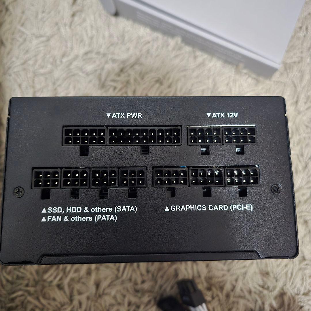 動作品 玄人志向 KRPW-G850W/90+ 850W 電源ユニット