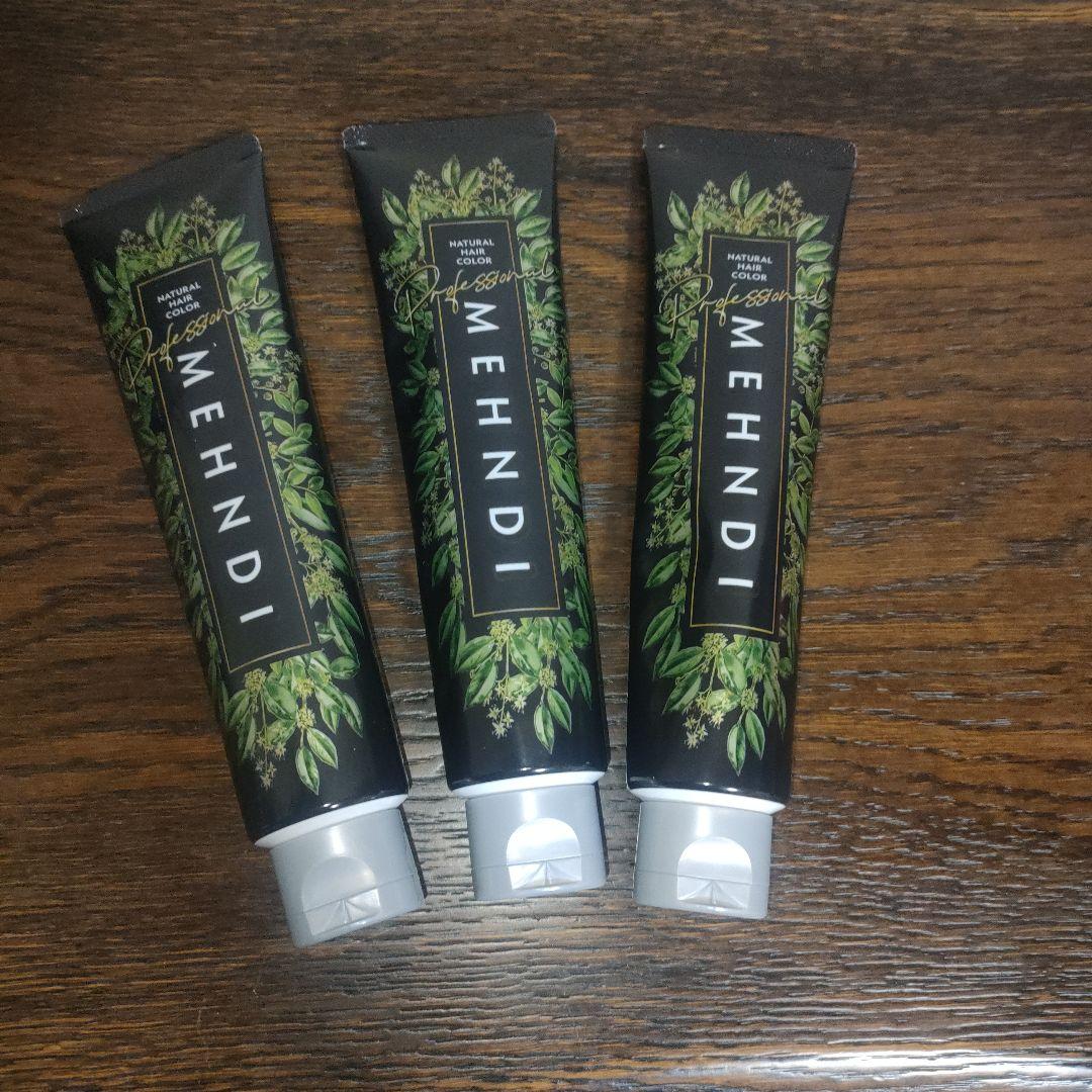 MEHNDI カラートリートメント 3本セット