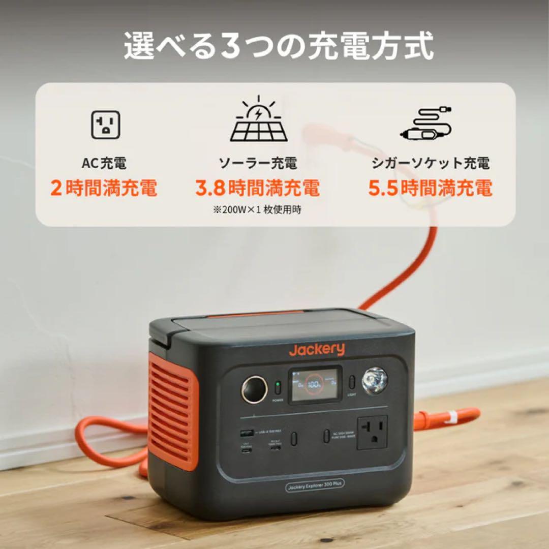 Jackery ポータブル電源 ソーラーパネルセット