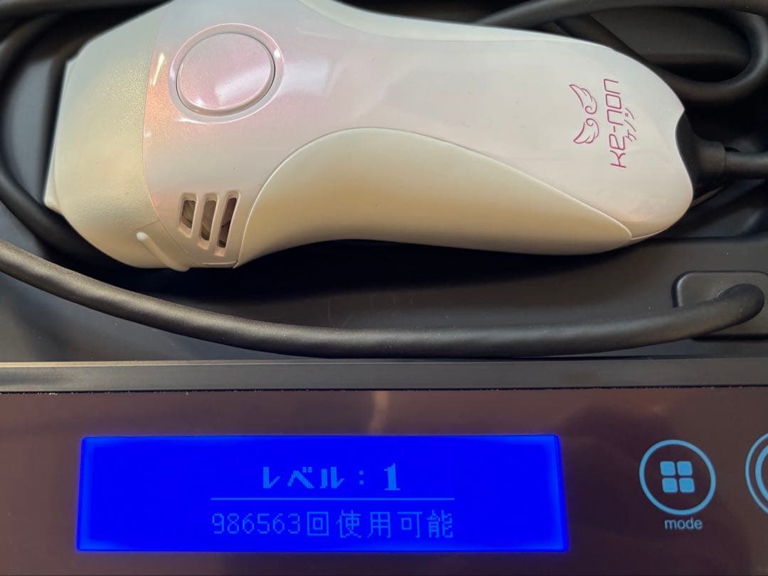 ケノン Ver7.2 脱毛器 プレミアム98万回 カートリッジ4個
