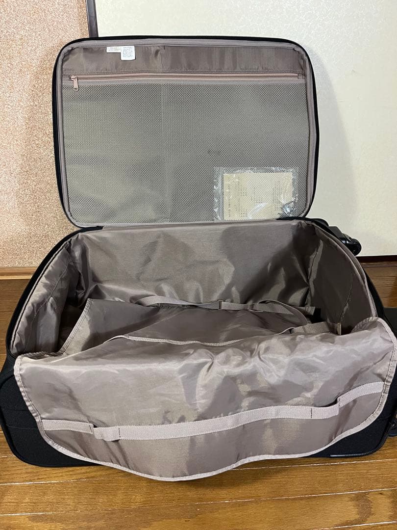 無印良品 ソフトキャリーケース 4輪　伸縮式ハンドル