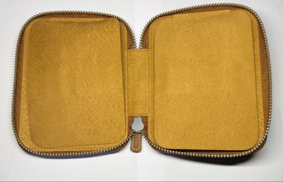 Galen Leather 10本差しペンケース クレイジーホースブラウン
