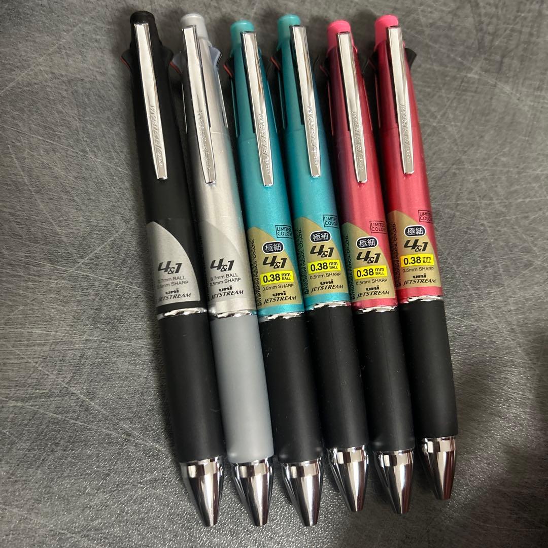 ジェットストリーム多機能ボールペン6本セット