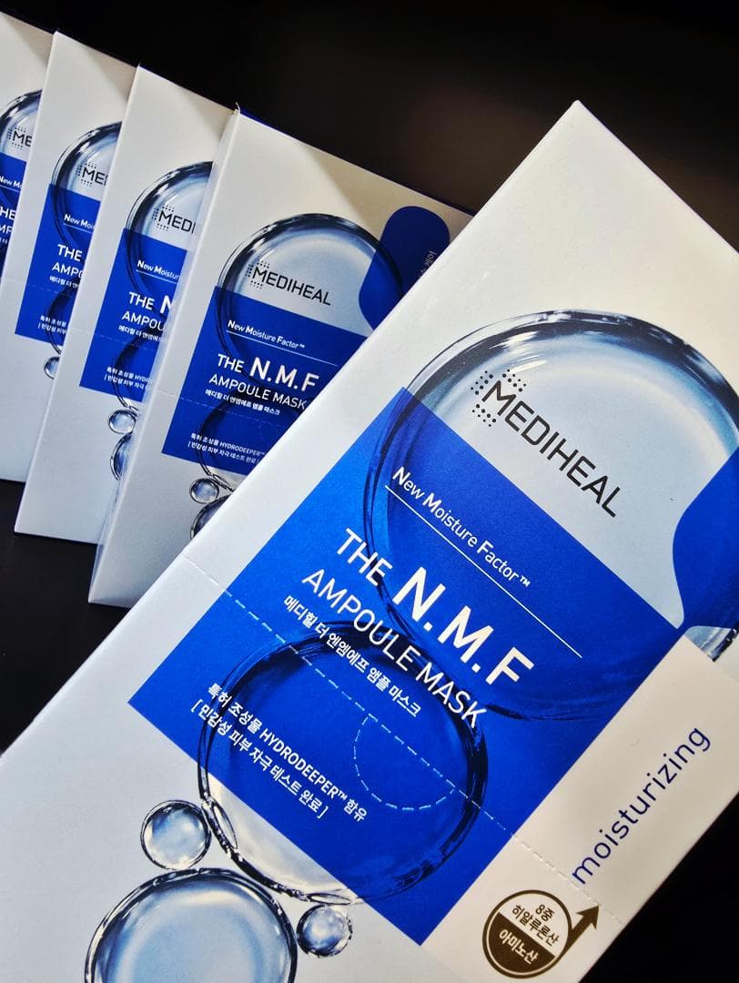 MEDIHEAL THE N.M.F AMPOULE MASK 100枚=10箱