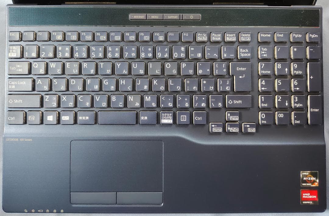 Windowsノート本体 AH76/F1 Ryzen7 5700U /512GB/8GB/Office