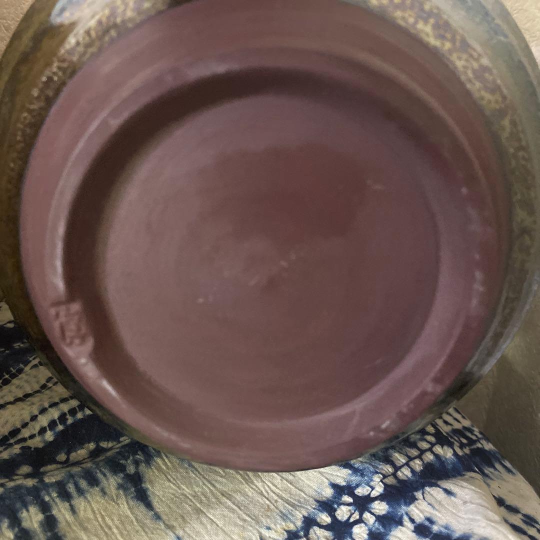 古松淳志　曜変天目釉　水指　茶道具