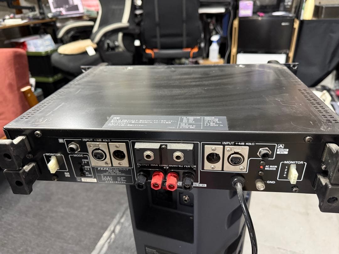 RAMSA パワーアンプ ラックマウント式　WP-9110