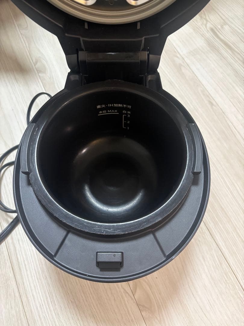 [水なし自動調理鍋 HEALSIO（ヘルシオ） ホットクック 1.0L ブラック