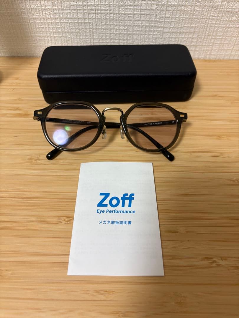 Zoff UNITED ARROWS コラボモデル　度あり