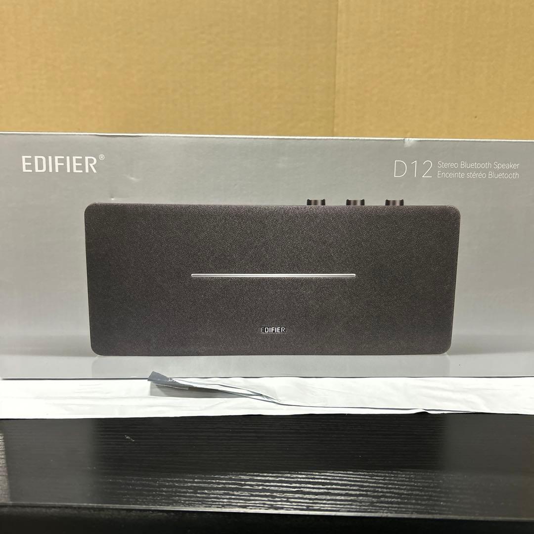 新品　Edifier D12 スピーカー ブックシェルフスピーカー　ブラック